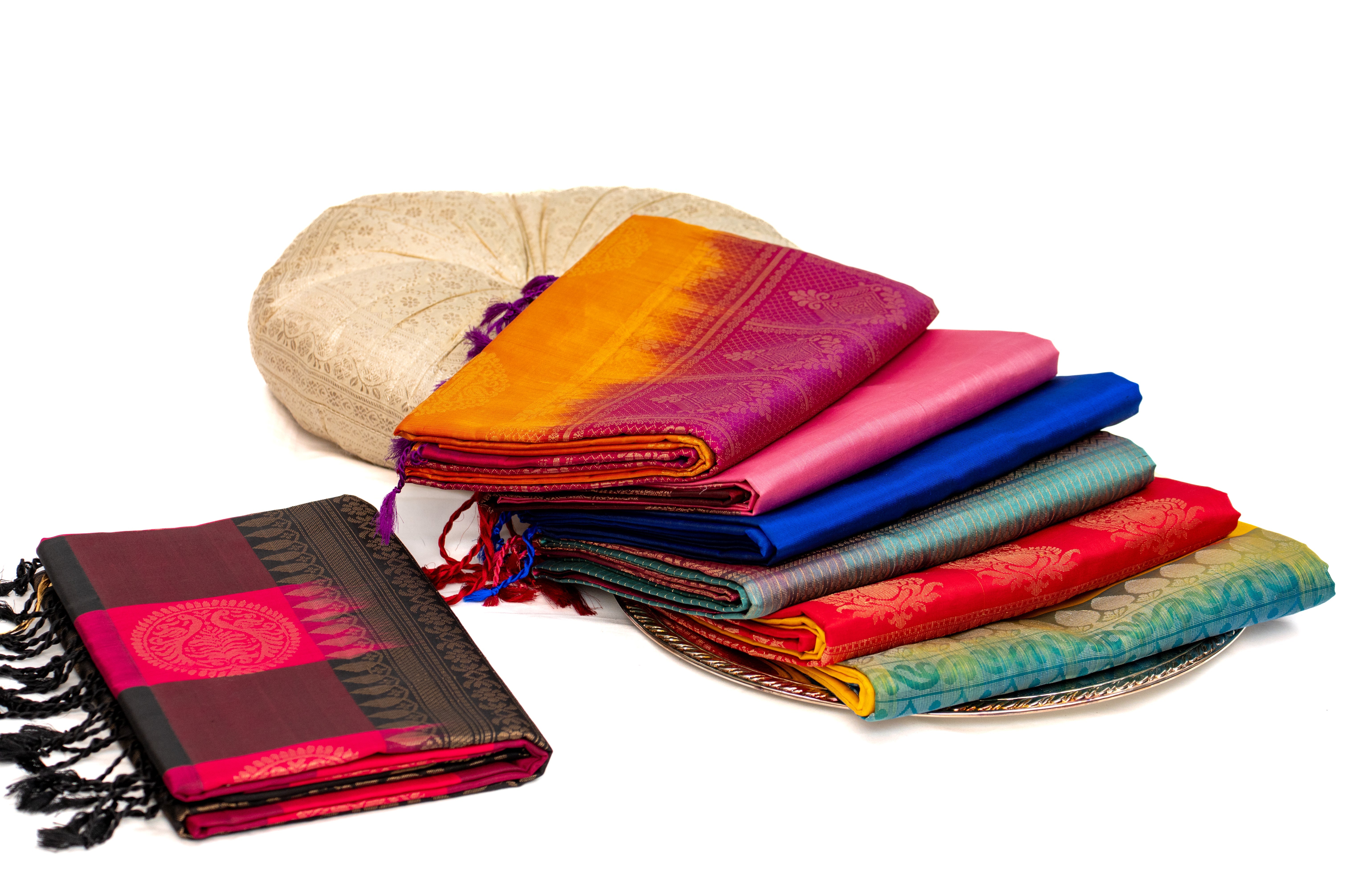 Semi-Kanchi Silk Sarees